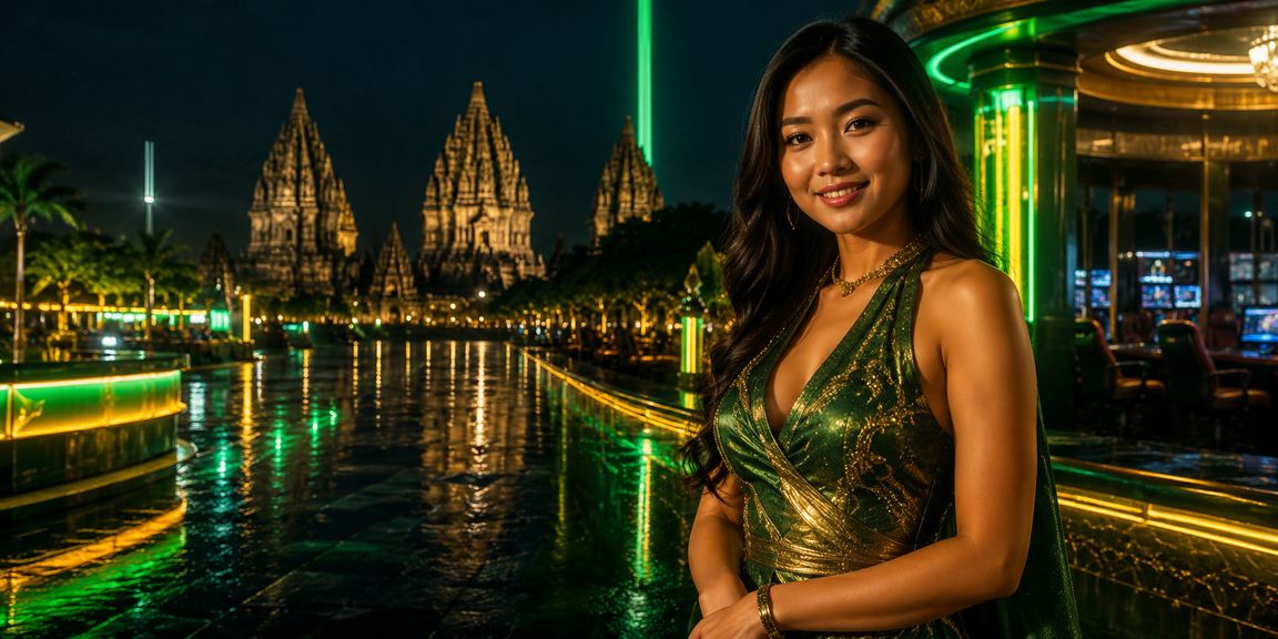 Tampilan neon VIP dan bonus eksklusif di platform permainan
